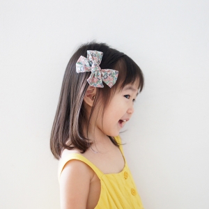 Girl Hair Clip Bow Floral (GHP8731-PF)